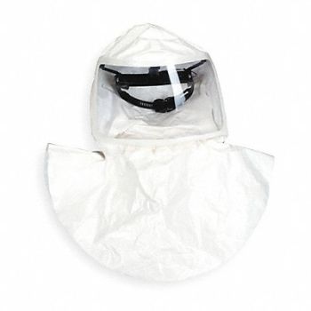 MSA Hood Tychem(TM) SL White PK4, 2YRE3