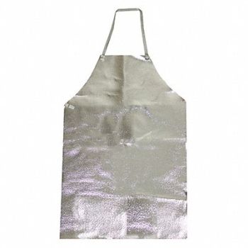 NATIONAL SAFETY APPAREL Bib Apron Aluminized 36 in L 24 in W, 2YRK7