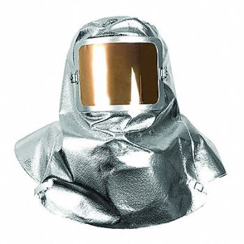 NATIONAL SAFETY APPAREL Hood Aluminized Carbon Kevlar(R), 2YRL4