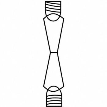 MILLER ELECTRIC MILLER Standard Spot Welder Tip PK2, 2Z545
