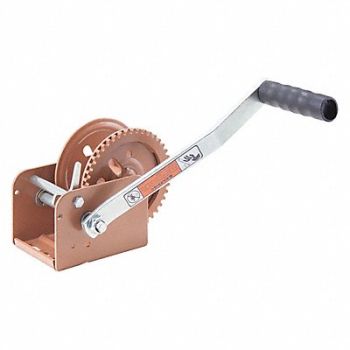 DUTTON-LAINSON Ratcheting Winch Spur No Brake 1400 lb., 2Z601