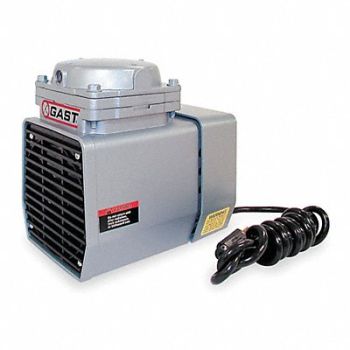 GAST Compressor/Vacuum Pump 1/8 hp 115V AC, 2Z866
