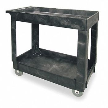 RUBBERMAID COMMERCIAL PRODUCTS Utility Cart 500 lb Load Cap., 2ZB53