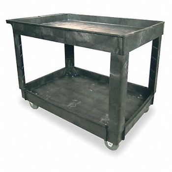 RUBBERMAID COMMERCIAL PRODUCTS Utility Cart 500 lb Load Cap., 2ZB54
