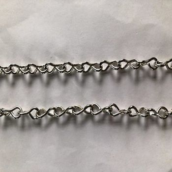 GRAINGER APPROVED Jack Chain Single Ni Sz 16 10 Lb 100 Ft, 2ZDF2