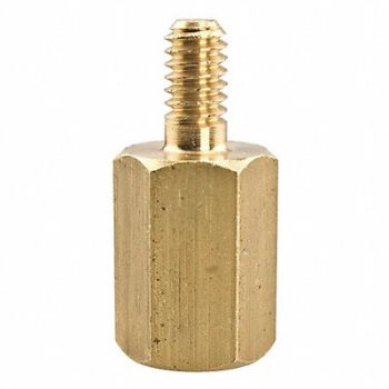 WATTS Adaptor 3/8-16 x 5/16-18 Brass, 2ZDP8
