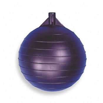 WATTS Float Ball Round Plastic 8 In, 2ZDU5