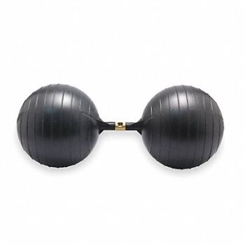 WATTS Float Ball Assembly Round Plastic 8 In, 2ZDU7