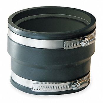 GRAINGER APPROVED Flexible Coupling PVC 3 in For Pipe Size, 2ZJ89