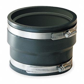 GRAINGER APPROVED Flexible Coupling PVC 4 in For Pipe Size, 2ZJ90