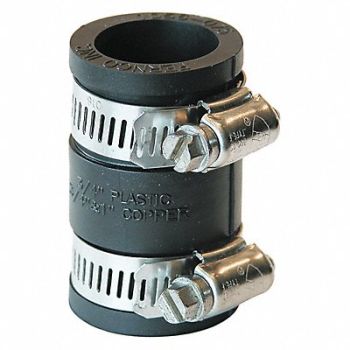 GRAINGER APPROVED Flexible Coupling PVC 3/4 For Pipe Size, 2ZJ91