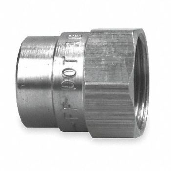 TRAMEC SLOAN Nut Fitting 7/8 In OD Brass PK10, 2ZJF3