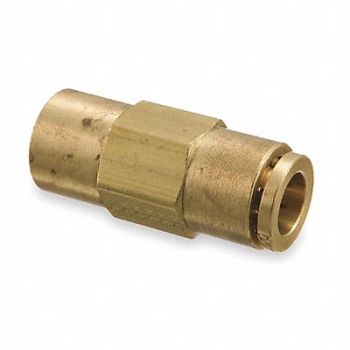 EATON WEATHERHEAD Female Connector 1/4-18 1/2 In Tube Sz, 2ZKK7