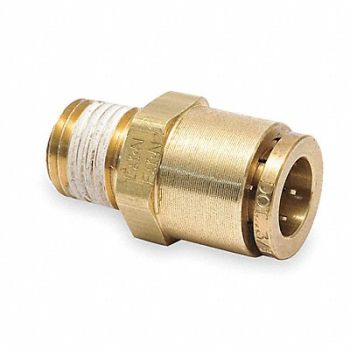 EATON WEATHERHEAD Male Connector 1/2-14 1/2 In Tube Sz, 2ZKN6
