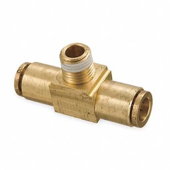 EATON WEATHERHEAD Male Branch Tee 1/2-14 12 In Tube Sz, 2ZKX8