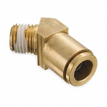 EATON WEATHERHEAD Male Connector 45 Deg 1/2 In Tube Sz, 2ZLA8