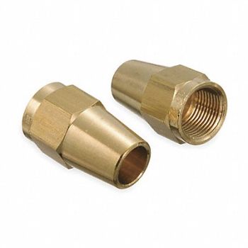 EATON WEATHERHEAD Nut 1/2 In Tube Sz PK10, 2ZLY8