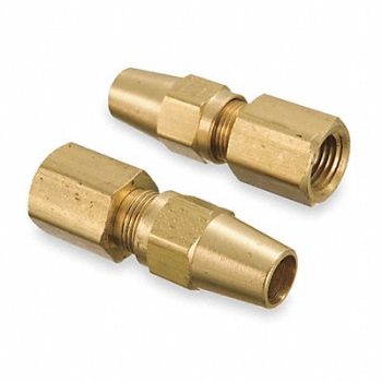 EATON WEATHERHEAD Female Connector3/8-18 3/8 In Tube Sz, 2ZLZ8