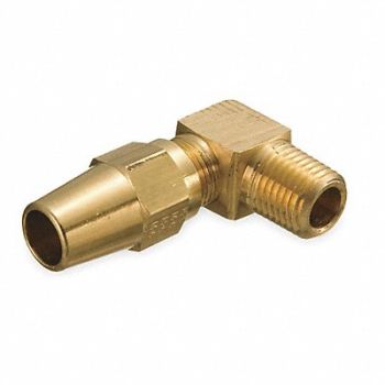 EATON WEATHERHEAD Male Elbow 1/2-14 1/2 In Tube Sz, 2ZMD8