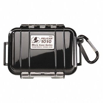 PELICAN Micro Case Black 5.88 x 4.06 x 2.12 In, 2ZMK7