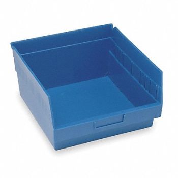 QUANTUM STORAGE SYSTEMS E5731 Shelf Bin Blue Polypropylene 6 in, 2ZMP2