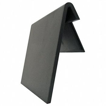 QUANTUM STORAGE SYSTEMS LblHldr Black Smooth Label Adhered PK24, 2ZMR6