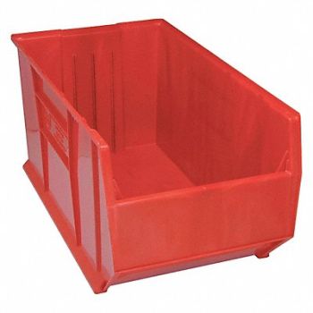 QUANTUM STORAGE SYSTEMS E6587 Bin Red Polypropylene 17 1/2 in, 2ZMX2