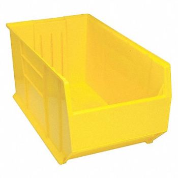 QUANTUM STORAGE SYSTEMS E6587 Bin Yellow Polypropylene 17 1/2 in, 2ZMX3