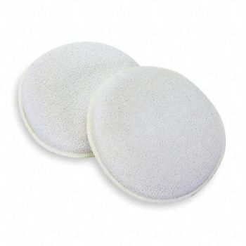 TOUGH GUY Applicator Pad 4 in L White PK2, 2ZPE7