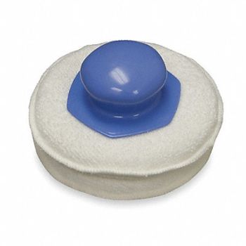 TOUGH GUY Applicator Pad 4 in L Blue/White PK2, 2ZPE8