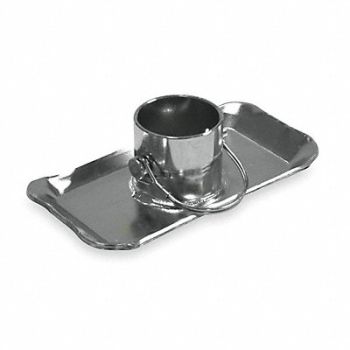 BULLDOG Base Plate Kit Trailer Jack Foot, 2ZPT4