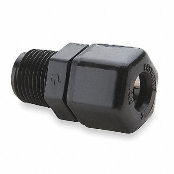 PARKER Connector Poly CompxM 5/8Inx1/2In, 2ZRW4