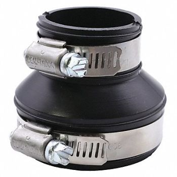 GRAINGER APPROVED Coupling PVC 2 in 1 1/4 in For Pipe Size, 2ZU13