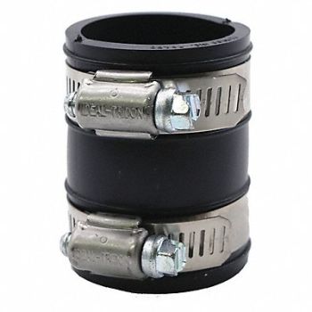 GRAINGER APPROVED Flexible Coupling PVC 1 1/4 Pipe Size, 2ZU14