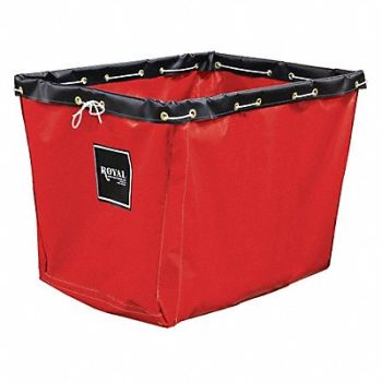 ROYAL BASKET TRUCKS Replacement Liner 6 Bu Red Vinyl, 2ZU33