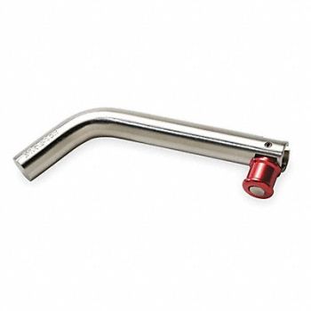 MASTER LOCK Towing Pivot Lock Hitch Pin 2.02 in SS, 2ZU72