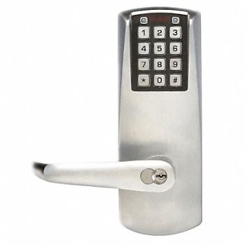 KABA Electronic Lock Satin Chrome 12 Button, 2ZU99