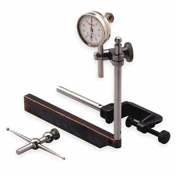 STARRETT Dial Test Indicator Vert 0 to 0.200 In, 2ZUJ4