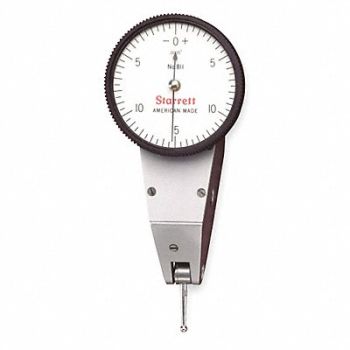 STARRETT Dial Test Indicator Swl Hd 0 to 0.030 In, 2ZUJ9