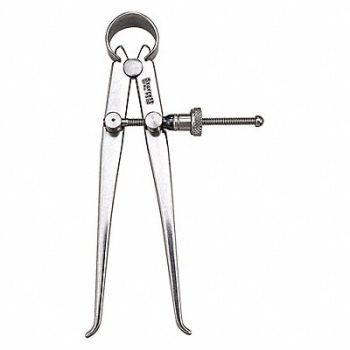 STARRETT Inside Spring Caliper 4 In Spring, 2ZUZ1