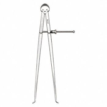 STARRETT Inside Spring Caliper 12 In Spring, 2ZUZ7