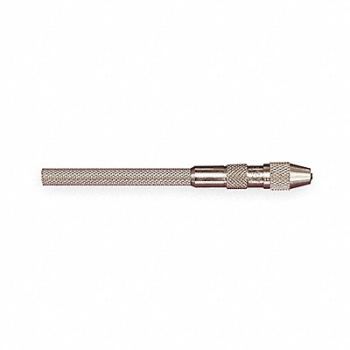 STARRETT Pin Vise 0.010-0.055 In Tapered Collet, 2ZVH5