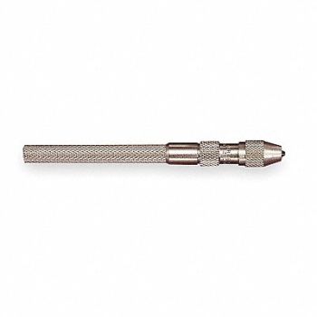 STARRETT Pin Vise 0.025-0.075 In Tapered Collet, 2ZVH6