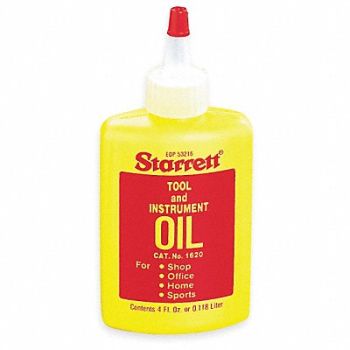 STARRETT Tool and Instrument Oil 4 Fl Oz, 2ZVL1