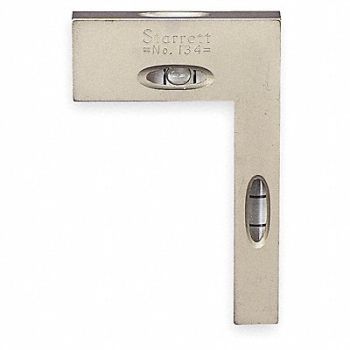 STARRETT Cross Test/Plumb Level 3 In 2 Vials, 2ZVL7