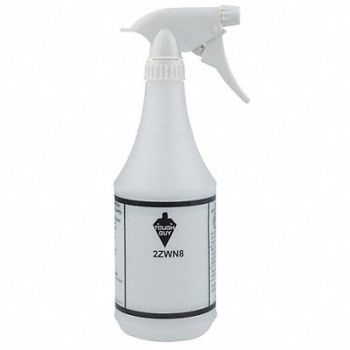 TOUGH GUY Trigger Spray Bottle 10 1/4 H White PK12, 2ZWN8