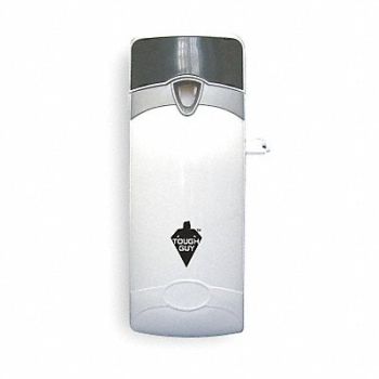 TOUGH GUY Air Freshener Dispenser 850 cu ft White, 2ZXC1