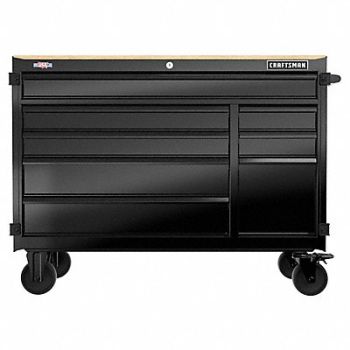 CRAFTSMAN Workstation Black 39 1/2 in H 52 in W, 802NT1