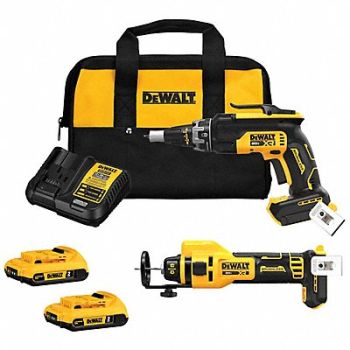 DEWALT Cordless Combination Kit 2.0 AH Battery, 801AA4