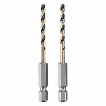 DEWALT Drill Bits 1/4 Hex PK2, 807A51